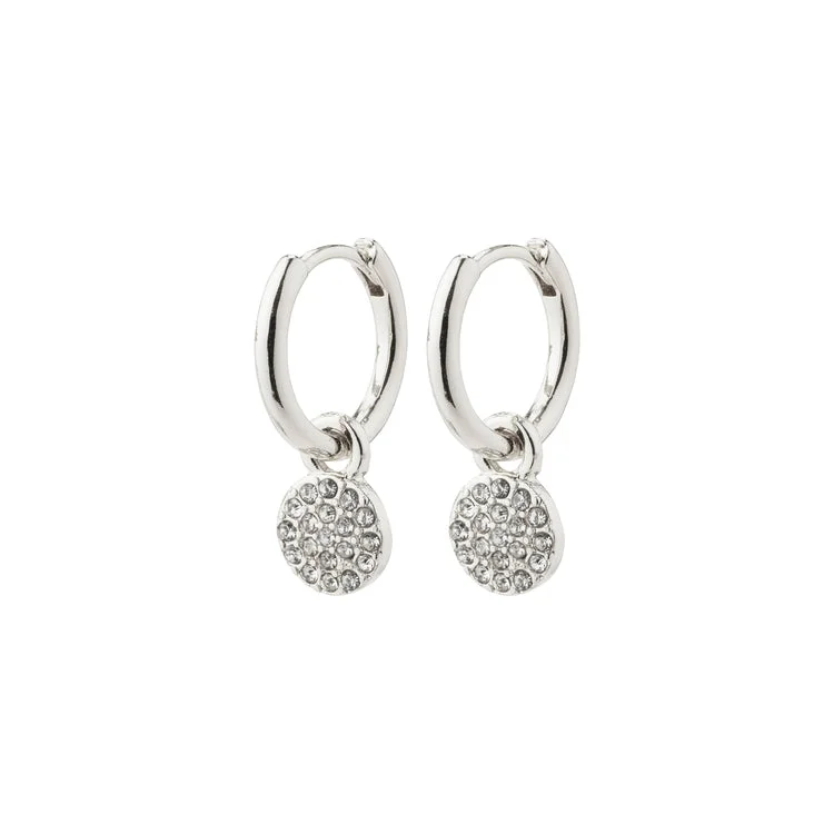 PILGRIM Chayenne Crystal Hoops