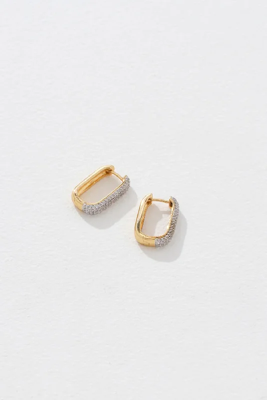 SAINTE EARRINGS MEDIUM - GOLD