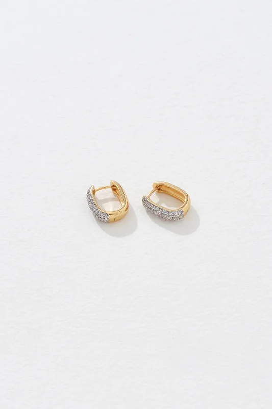 SAINTE EARRINGS SMALL - GOLD