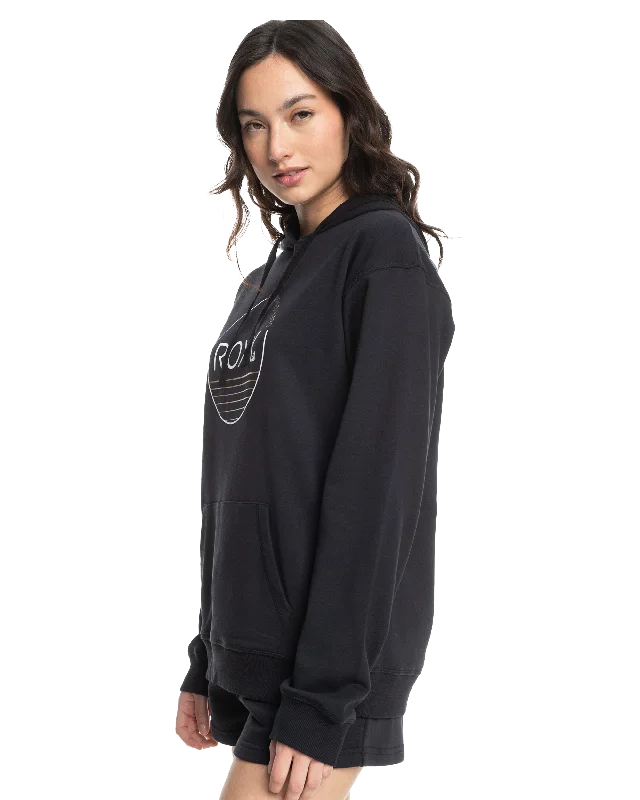 Surf Stoked Hoodie in Anthracite