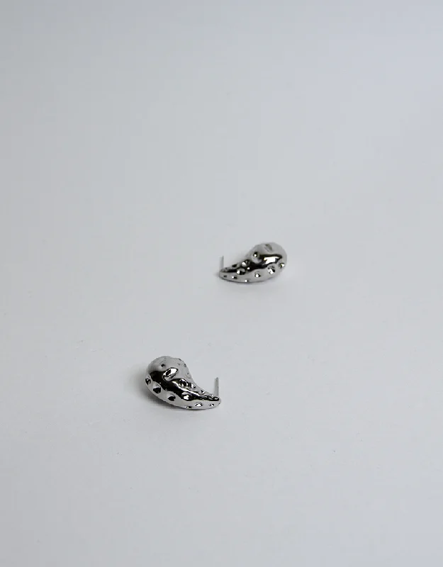 SAGITTARIA TEARDROP TEXTURED EARRINGS