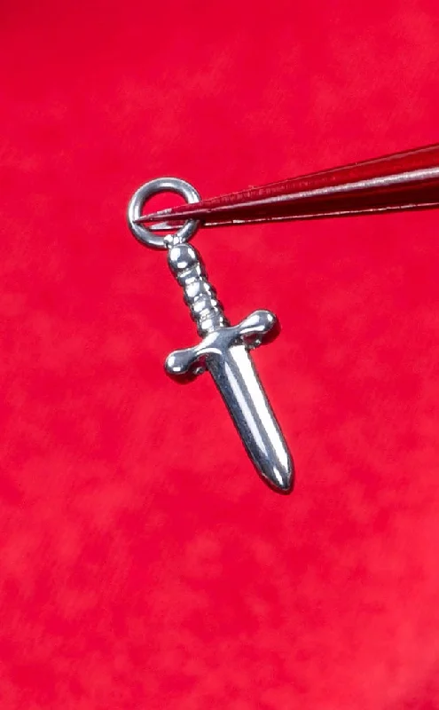 Titanium Dangle Charm | Dagger